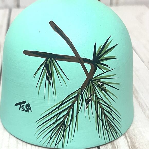 Lot of 3 Tesa Southwestern Ceramic Windbell Chimes Hand Painted Roadrunner - Picture 14 of 16